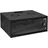 HMF 65704-02 Serverschrank 19 Zoll 4 HE | mm Einbautiefe Glastür | Schwarz