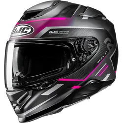 HJC RPHA 71 Ellon Helm, zwart-grijs-pink, M Voorman