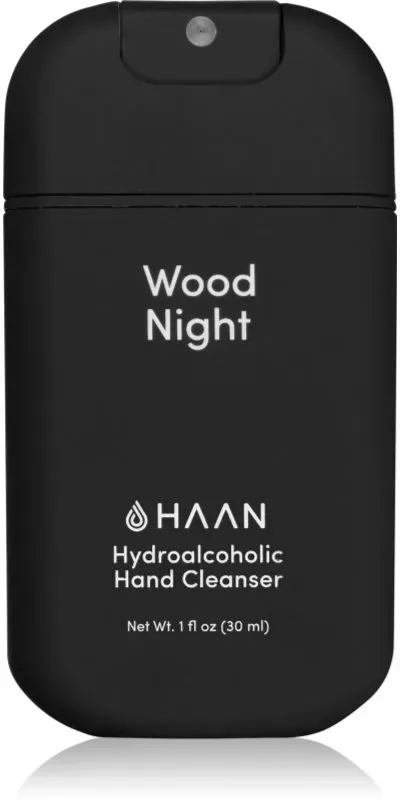 HAAN Hand Care Wood Night Handreinigungsspray mit antibakteriellem Zusatz 30 ml