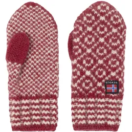 Devold of Norway Svalbard Wool Fausthandschuhe Rot M