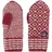 Devold of Norway Svalbard Wool Fausthandschuhe Rot M
