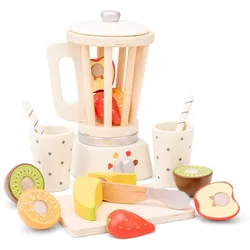New Classic Toys® Spielzeug-Polizei Einsatzset Smoothie Mixer für Kinder Holz Kinderküchen-Zubehör Kinderspielzeug