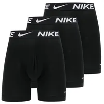 Nike Herren Dri-Fit Esmicro Boxer Briefs 3Pk, Black/Black/Black, L