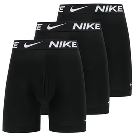 Nike Herren Dri-Fit Esmicro Boxer Briefs 3Pk, Black/Black/Black, L