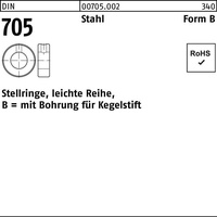 Hörger & Geßler Stellring DIN 705 Bohrung f.Kegelstift B