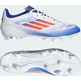 Adidas Unisex F50 Club FxG IE0611 - Cloud White/Solar Red/Lucid Blue, 43 1/3