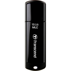 Transcend TS16GJF270M USB-Stick 16 GB Schwarz TS16GJF270M USB 3.2 Gen 1 (16 GB, USB A, USB 3.2), USB Stick, Schwarz