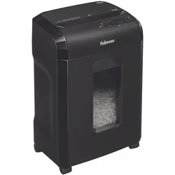 Fellowes Powershred 10M Aktenvernichter Mikrogeschnittene Zerkleinerung Schwarz