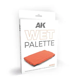 AK-Interactive AK Wet Palette 40 papers sheets + 2 wipes)