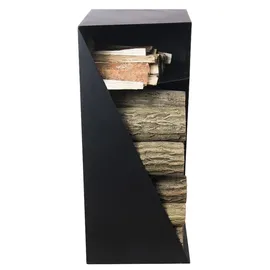 Magnus Brennholzregal R157 Metall 45 x 30 x 80 cm Schwarz