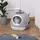 PawHut Katzenklo Bodenschale Schaufel Tragbar PP abs, Grau 47 x 55 x 44 cm -