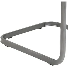 HELA Tische Schwingstuhl Amber Grau, 2er-Set