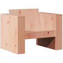 vidaXL Gartensessel 79 x 60 x 62 cm braun