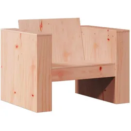 vidaXL Gartensessel 79 x 60 x 62 cm braun