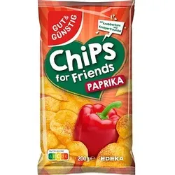 GUT&GÜNSTIG Paprika Chips 200,0 g