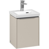 Villeroy & Boch Subway 3.0 Waschbeckenunterschrank für Becken mittig 1 Tür Anschlag (Scharnier) rechts, Cashmere grey