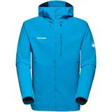 Mammut Ultimate Comfort SO Kapuzenjacke Herren gletscherblau M