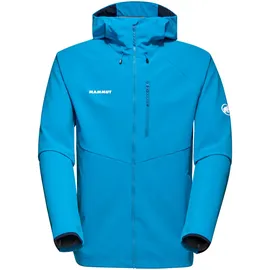 Mammut Ultimate Comfort SO Kapuzenjacke Herren gletscherblau M