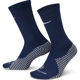 Nike Strike CREW Socken Midnight Navy/White L