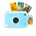 Printomatic Blau