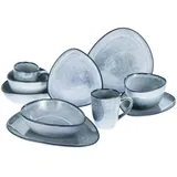 CreaTable Cloudy Kombiservice-Set stone, 10-tlg. (23767)