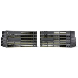 Cisco 2960X-48LPS-L: 48 Port LAN Base SW (48 Ports), Netzwerk Switch, Schwarz