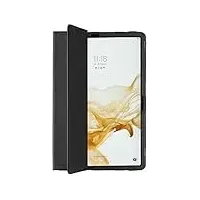 Hama Tablet Hülle „Bend“ für Samsung Galaxy Tab S7/S8 11“ (Schutzhülle mit Tablet-Stand zum Klappen, Samsung Tablet Hülle mit Stifthalterung für S-Pen, Tablet Tasche für Auto-Schlaf/Wach) schwarz