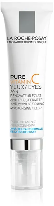 La Roche-Posay Pure Vitamin C Augencreme gegen Falten mit Vitamin C 15 ml