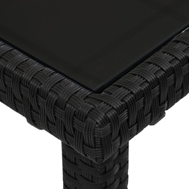 Mendler HWC-G19 Gartentisch 120 x 75 x 71 cm braun