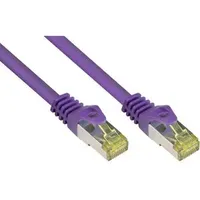 Good Connections GC 8070R-100V, - Patchkabel - Cat.7 Rohkabel, violett, 10 m