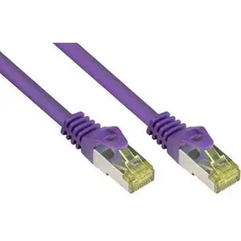 Good Connections GC 8070R-100V, - Patchkabel - Cat.7 Rohkabel, violett, 10 m