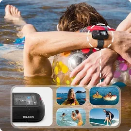 TELESIN Bluetooth Remote V2 für GoPro Hero 13/12/11/10/9/8/MAX Fernbedienung