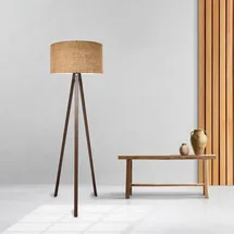 lux.pro Stehlampe ’Newport’ Braun [ Lux.pro