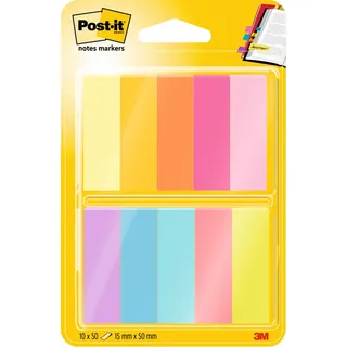 Post-it Haftstreifen Page Marker, 670-10AB 12,7x44,4mm 10 St./Pack.