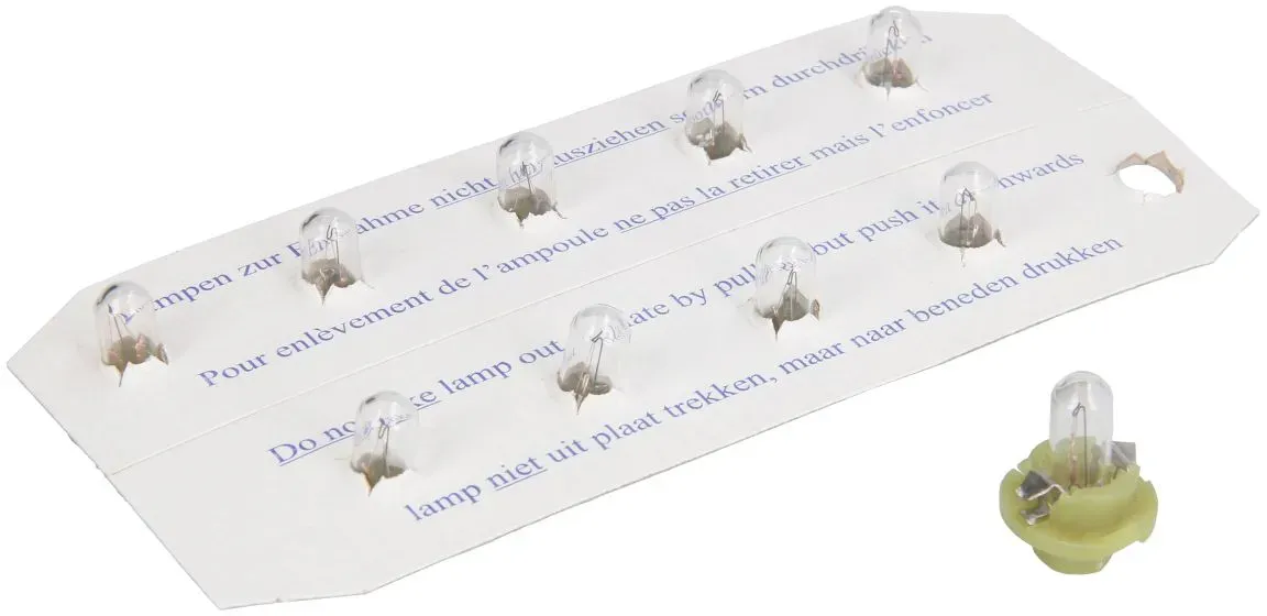 Lampada secondaria PHILIPS Vision 12V, 1,3W, 10 Pezzo