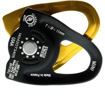 Petzl Mini Seilrolle Orange/Schwarz