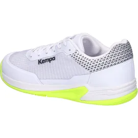 Kempa Wing 3.0 Jr Weiß/Limonengrün/Schwarz 38