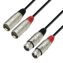 2-fach-XLR-Kabel 6m