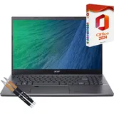 Acer A17-51, Core 7, 16GB DDR4-RAM, 512GB SSD, Windows 11 Pro + MS Office 2024 Pro, (17.3"), Beleuchtete Tastatur, Nvidia GeForce RTX 2050 - Grau