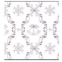 Ursus Transparentpapier 115 g/qm A4 25 Blatt Classic Christmas flieder/brombeer