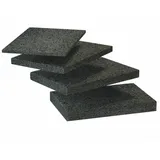 BAUHELD Terrassenpads 90 x 60 x 2 cm schwarz