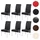 MCW Esszimmerstuhl Cesena Kunstleder schwarz 6er Set