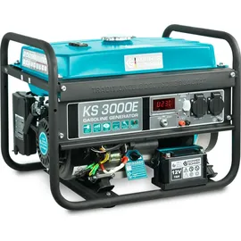 Könner & Söhnen KS 3000E Stromerzeuger Generator Benzin Notstromaggregat 3000 Watt mit E-Start
