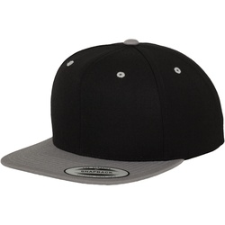Flexfit Classic Snapback 2-Tone Cap, black / silver