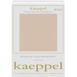 Kaeppel Jersey Elasthan Spannbetttuch 1671, Rot, 140-160 x 200-220 cm