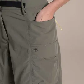 Craghoppers Nosilife Medina Cargo Shorts Wild Olive 46