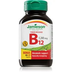 Jamieson B12 1,200 mcg Tabletten zur Unterstützung der Blutbildung 80 TABL