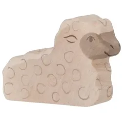 HOLZTIGER Lamm, liegend