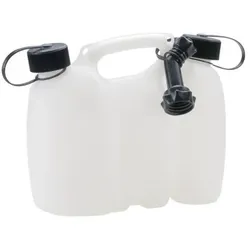 HÜnersdorff Kraftstoffdoppelkanister PROFI 3+1,5l natur HDPE L308xB145xH254mm
