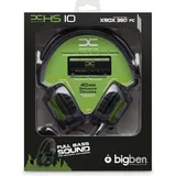 Bigben Interactive Gaming Headset für Xbox 360 und PC 3m Kabel und 40-mm-Lautsprechern Schwarz